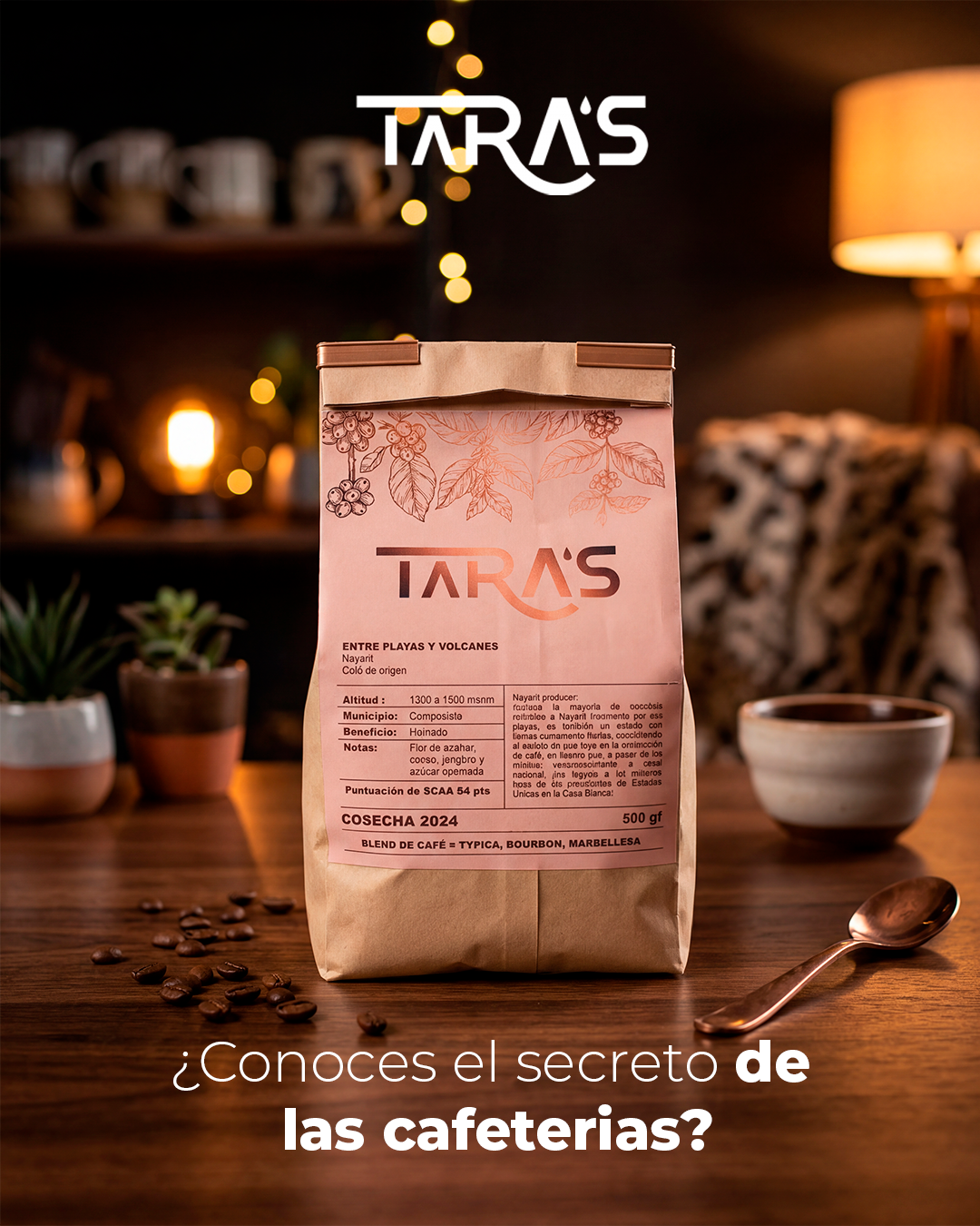 muestras de insumos para cafetería y bebidas